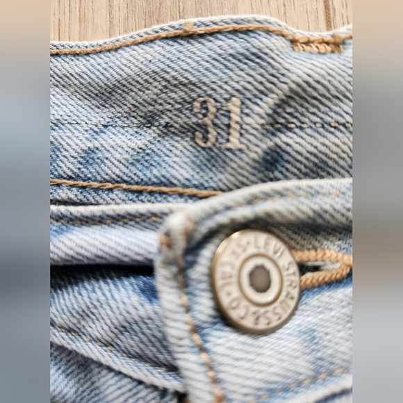 Levis cutt off shorts orange tag - Picture 3 of 4